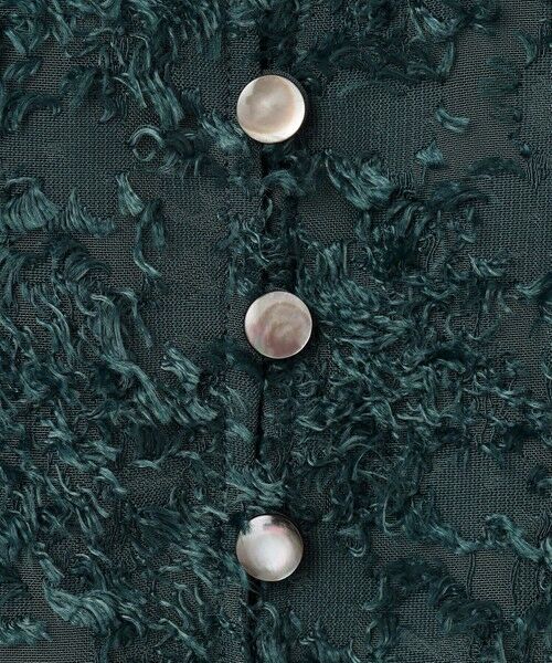 23区 / ニジュウサンク シャツ・ブラウス | 【洗える】シアーカットジャカード ブラウス | 詳細14