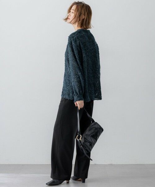 23区 / ニジュウサンク シャツ・ブラウス | 【洗える】シアーカットジャカード ブラウス | 詳細8