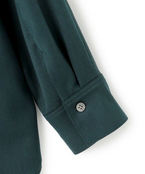 23区 / ニジュウサンク シャツ・ブラウス | 【滝沢眞規子さん着用/洗える】メリノウールサテン 2WAYドルマンスリーブシャツ | 詳細18