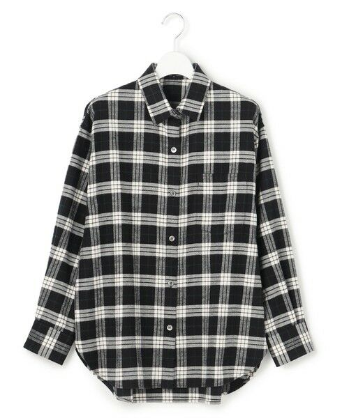 23区 / ニジュウサンク シャツ・ブラウス | 【洗える】ブラッシュド ビエラチェック シャツ | 詳細10