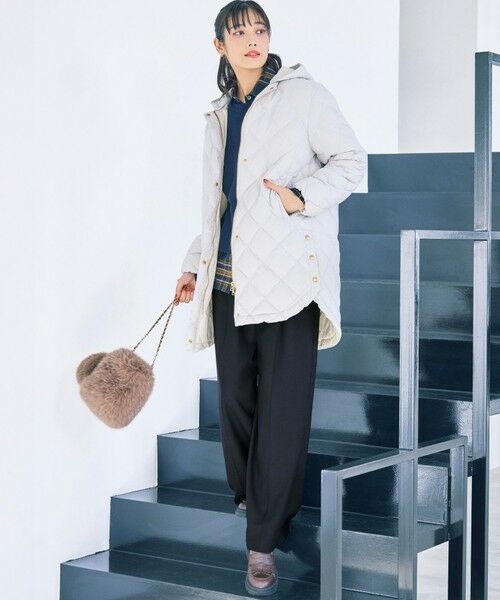 23区 / ニジュウサンク シャツ・ブラウス | 【洗える】ブラッシュド ビエラチェック シャツ | 詳細28