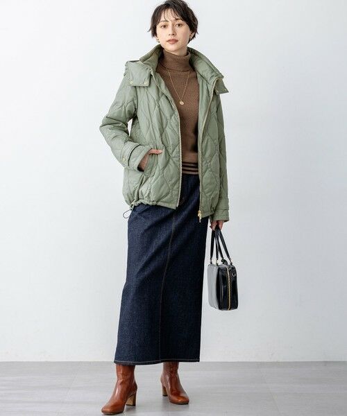 23区 / ニジュウサンク ダウンジャケット・ベスト | 中綿パディング フード2WAY アウター | 詳細14