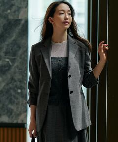 23区 / ニジュウサンク テーラードジャケット | 【セットアップ対応】TWサキソニー シングル ジャケット