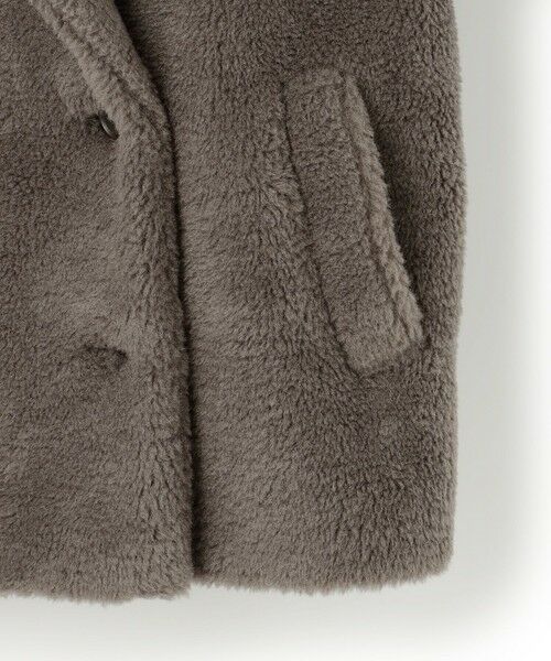 23区 / ニジュウサンク その他アウター | 【CanCam11月号掲載】ECOPELテディボア ダブルフロント アウター | 詳細8