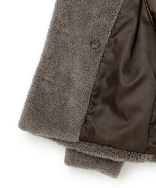 23区 / ニジュウサンク その他アウター | 【CanCam11月号掲載】ECOPELテディボア ダブルフロント アウター | 詳細13