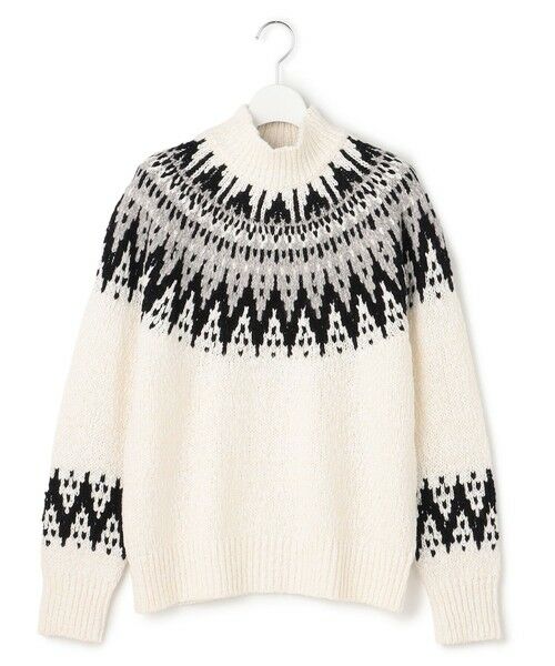23区 / ニジュウサンク ニット・セーター | 【SLOW/一部店舗限定】ジャカード ハイネック ニット | 詳細4
