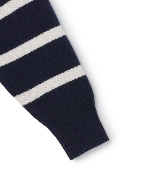23区 / ニジュウサンク ニット・セーター | 【SLOW/一部店舗限定】ソフトウール ボーダー ニット | 詳細9