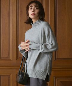 23区 / ニジュウサンク ニット・セーター | 【見上愛さんコラボカラー/Oggi掲載】カシミヤブレンド ハイネック ニット