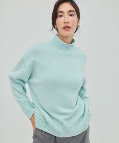 23区 / ニジュウサンク ニット・セーター | 【見上愛さんコラボカラー/Oggi掲載】カシミヤブレンド ハイネック ニット