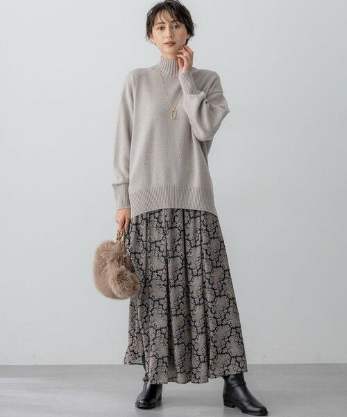 23区 / ニジュウサンク ニット・セーター | 【見上愛さんコラボカラー/Oggi掲載】カシミヤブレンド ハイネック ニット | 詳細11