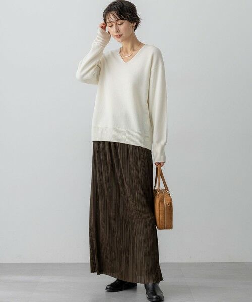 23区 / ニジュウサンク ニット・セーター | 【見上愛さんコラボカラー/VERY掲載】カシミヤブレンド Vネック ニット | 詳細16