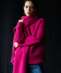 23区 / ニジュウサンク ニット・セーター | 【見上愛さん着用/STORY・VERY掲載】ブラッシュドエアーウール ファンシーニット