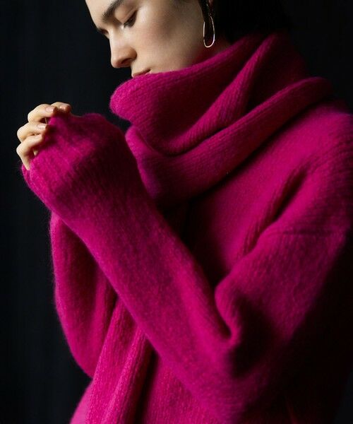 23区 / ニジュウサンク ニット・セーター | 【見上愛さん着用/STORY・VERY掲載】ブラッシュドエアーウール ファンシーニット | 詳細11