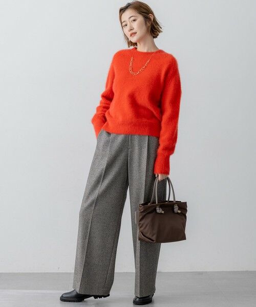 23区 / ニジュウサンク ニット・セーター | フォックスカシミヤファー ショート丈 ニット | 詳細3