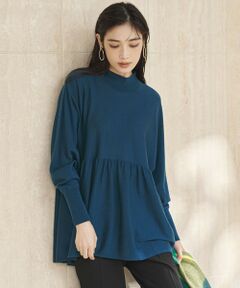 23区 / ニジュウサンク ニット・セーター | 【洗える】ウールギャザー ドルマンスリーブ ニット