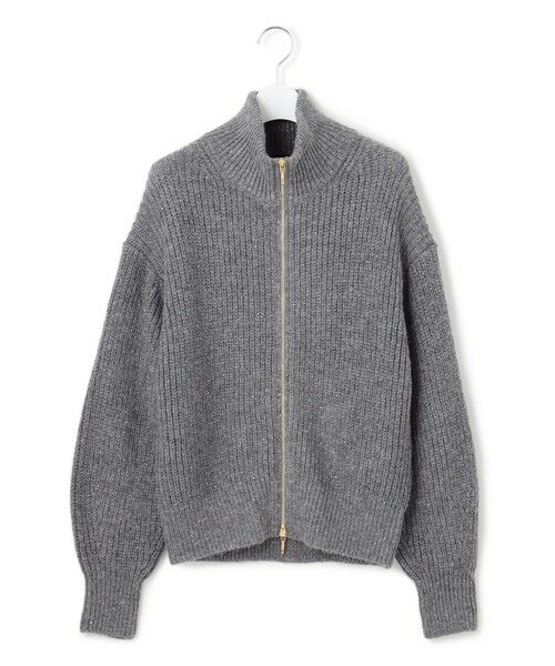 23区 / ニジュウサンク ブルゾン | 【洗える】スパンコールバルキー ダブルジップ ニットブルゾン | 詳細10