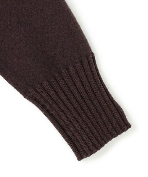 23区 / ニジュウサンク ニット・セーター | ボイルドウールコンビ ジップ タートルニット | 詳細13