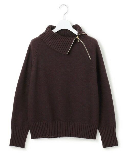 23区 / ニジュウサンク ニット・セーター | ボイルドウールコンビ ジップ タートルニット | 詳細15