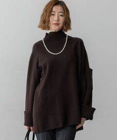 23区 / ニジュウサンク ニット・セーター | 【新色追加】ボイルドウールコンビニット チュニック