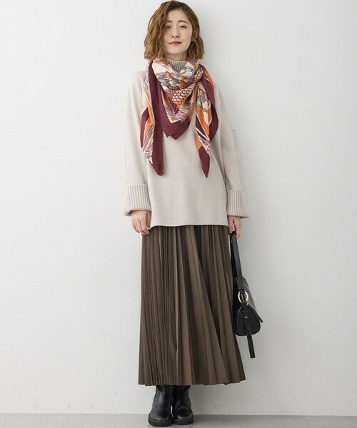 23区 / ニジュウサンク ニット・セーター | 【新色追加】ボイルドウールコンビニット チュニック | 詳細16