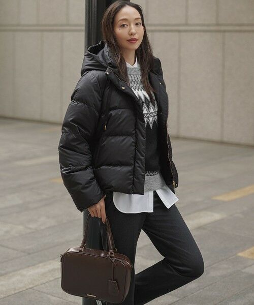 23区 / ニジュウサンク ニット・セーター | 【洗える】ジャガード クルーネック ニット | 詳細1