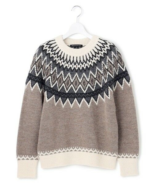 23区 / ニジュウサンク ニット・セーター | 【洗える】ジャガード クルーネック ニット | 詳細13