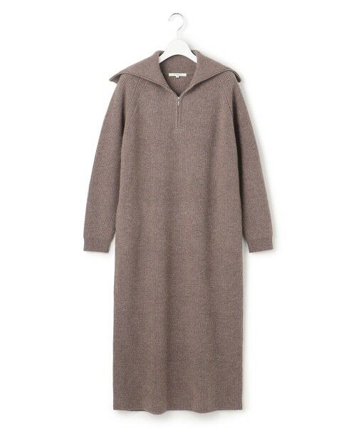 23区 / ニジュウサンク ミニ丈・ひざ丈ワンピース | 【SLOW/一部店舗限定】ソフトウール ニット ワンピース | 詳細3