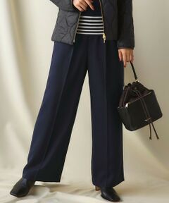 【滝沢眞規子さん着用/VERY掲載/洗える】TWビエラ タック ワイド パンツ