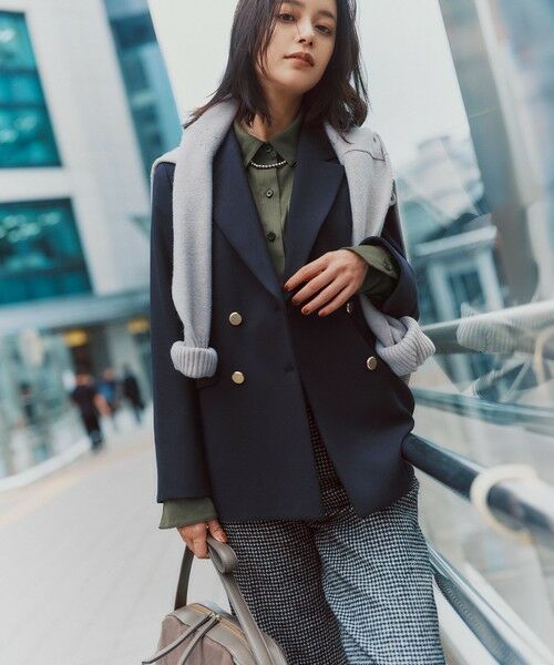 23区 / ニジュウサンク その他パンツ | ループミックスツイード ワイド パンツ | 詳細5