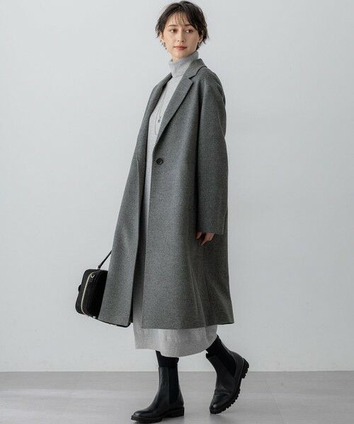 23区 / ニジュウサンク その他アウター | ウールカシミヤビーバー チェスター コート | 詳細5