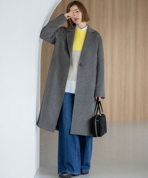 23区 / ニジュウサンク その他アウター | ウールカシミヤビーバー チェスター コート | 詳細2