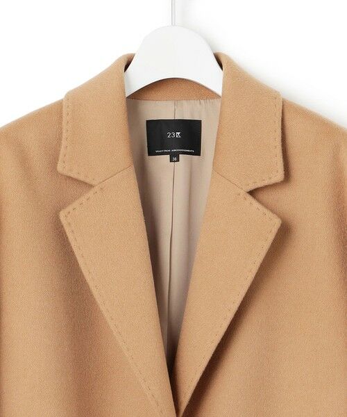 23区 / ニジュウサンク その他アウター | ウールカシミヤビーバー チェスター コート | 詳細16