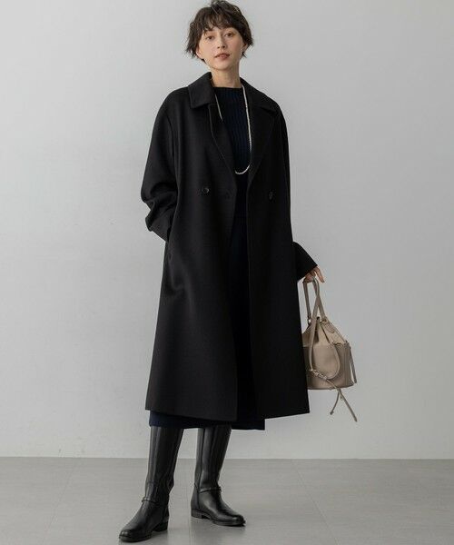 23区 / ニジュウサンク その他アウター | COLOMBOカシミヤビーバー ダブルフロント チェスターコート | 詳細18