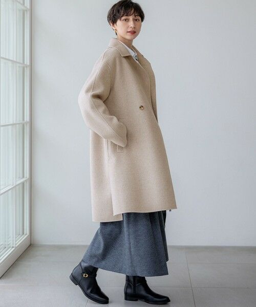 23区 / ニジュウサンク その他アウター | 【VERYベストアウター大賞「ロングアウター賞」受賞！/滝沢眞規子さん着用】 MANTECOPure リバー チェスターコート | 詳細3