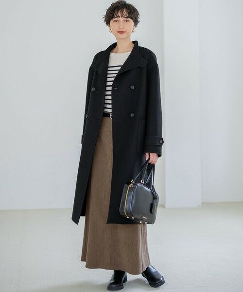 23区 / ニジュウサンク その他アウター | 【VERY掲載】MANTECOPureリバー スタンドカラーコート | 詳細8