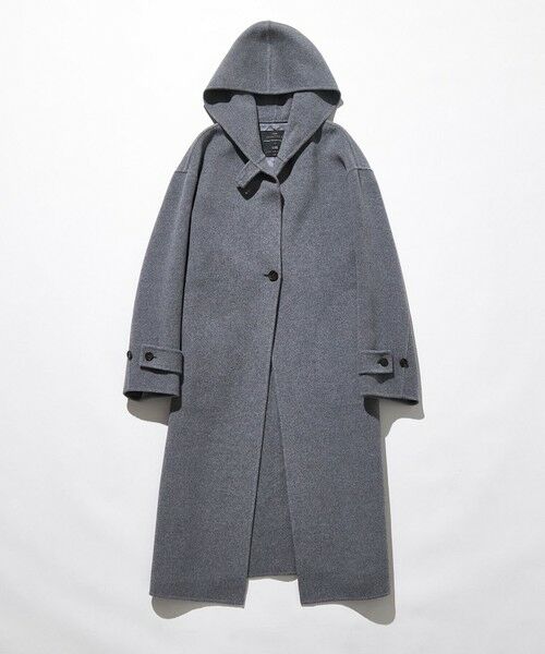 23区 / ニジュウサンク その他アウター | 【滝沢眞規子さん着用/VERY掲載】MANTECOPureリバー フード ロングコート | 詳細14