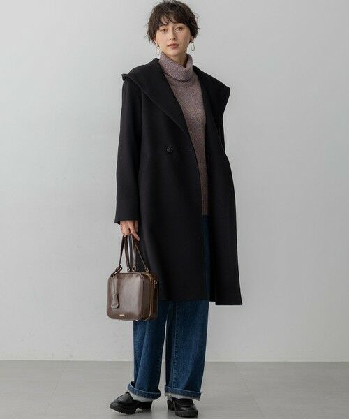 23区 / ニジュウサンク その他アウター | ウールカシミヤビーバー フーデット コート | 詳細16