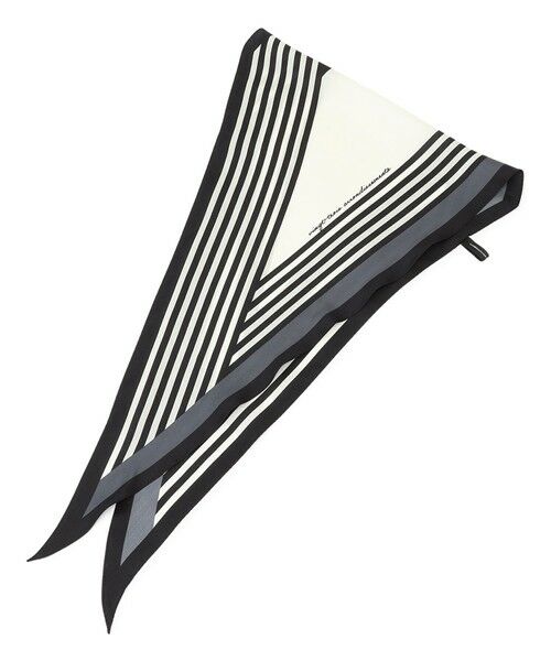 23区 / ニジュウサンク バンダナ・スカーフ | 【滝沢眞規子さん着用/VERY掲載】ランダムストライプ ダイヤ スカーフ | 詳細12