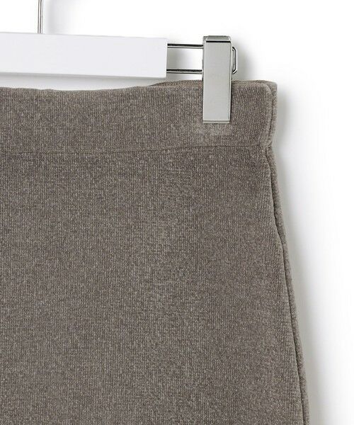 23区 / ニジュウサンク ミニ・ひざ丈スカート | 【SLOW/一部店舗限定】ベロア風ニット スカート | 詳細10