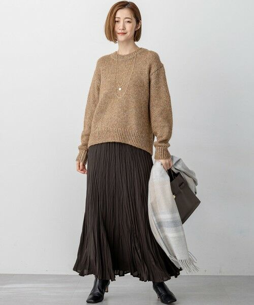 23区 / ニジュウサンク ロング・マキシ丈スカート | 【洗える】クラッシュ プリーツ ジョーゼット スカート | 詳細19