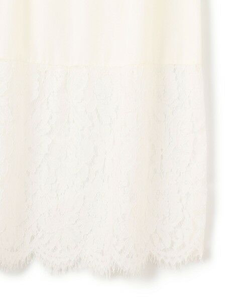 23区 / ニジュウサンク ミニ・ひざ丈スカート | 【LEE10月号掲載/洗える】レースコンビ ペチコート スカート | 詳細15