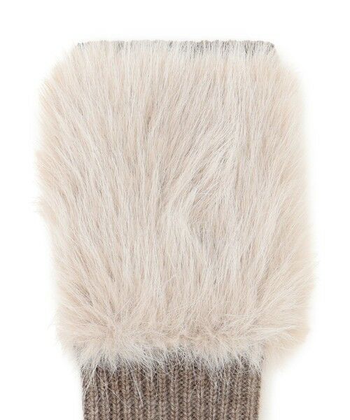 23区 / ニジュウサンク 手袋 | 【見上愛さん着用】フェイクファー ニット グローブ | 詳細7