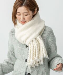 23区 / ニジュウサンク その他 | 【見上愛さん着用】ブラッシュドエアーウール ニット マフラー