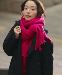 23区 / ニジュウサンク その他 | 【見上愛さん着用】ブラッシュドエアーウール ニット マフラー