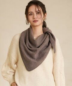 23区 / ニジュウサンク マフラー・ショール・スヌード・ストール | 【SLOW/一部店舗限定】ソフトウール ニット ストール