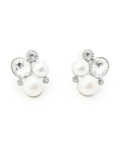 23区 / ニジュウサンク ピアス・イヤリング | パールMIXトライアングル イヤリング | 詳細4