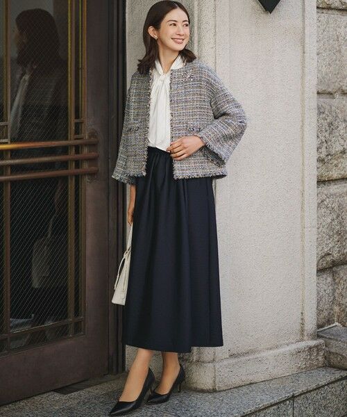 23区 / ニジュウサンク シャツ・ブラウス | 【滝沢眞規子さん着用/Oggi掲載】ストレッチライトタイプライター 2WAY ボウタイブラウス | 詳細6