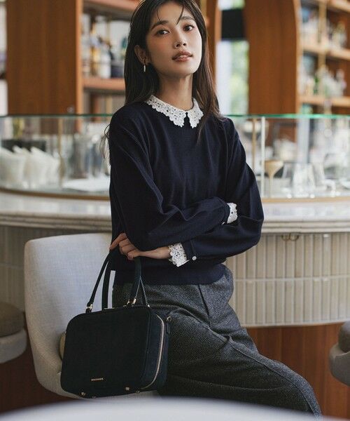 23区 / ニジュウサンク ボストンバッグ | 【WEB&一部店舗限定】スエード ボストン バッグ | 詳細1