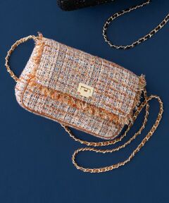 23区 / ニジュウサンク ショルダーバッグ | GIOLICAツイード ショルダーバッグ