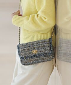 23区 / ニジュウサンク ショルダーバッグ | GIOLICAツイード ショルダーバッグ